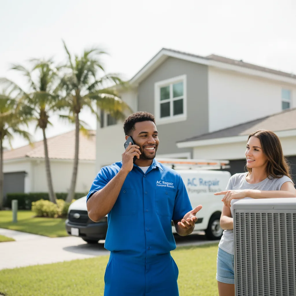 AC Repair Pompano Beach customer support in Arnold